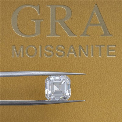 Daoimean Asscher Moissanite